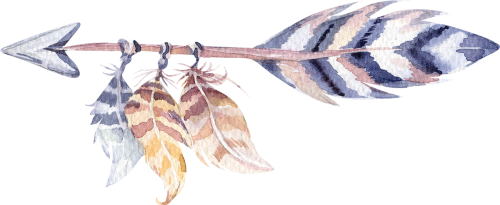 (s149-Q) Watercolor Arrows Set or Single