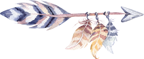 (s149-Q) Watercolor Arrows Set or Single