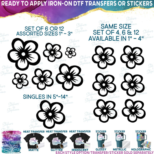 (s014-S) Cherry Blossom Sakura Flowers Set or Single