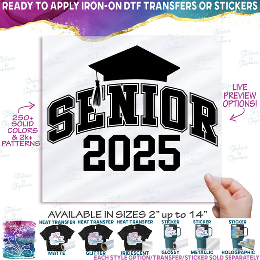 (s151-1-F) Graduation Senior Any Year Available