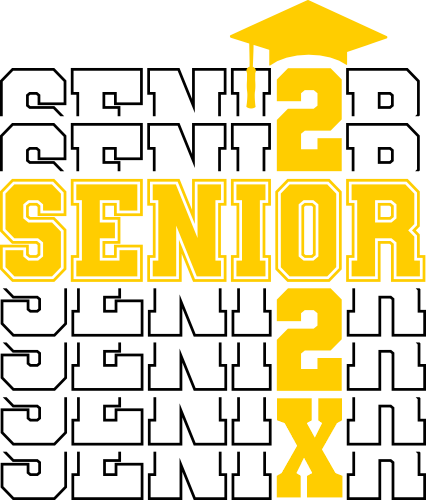 (s151-1-L) Graduation Senior Any Year Available