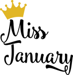 (s020-5-1) Miss Month Tiara Crown All Months Available