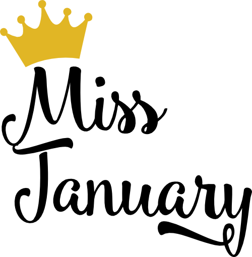 (s020-5-1) Miss Month Tiara Crown All Months Available
