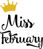 (s020-5-1) Miss Month Tiara Crown All Months Available