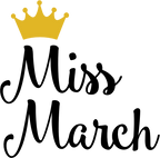(s020-5-1) Miss Month Tiara Crown All Months Available