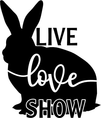(154-04-C) Live Love Show Bunny Rabbit