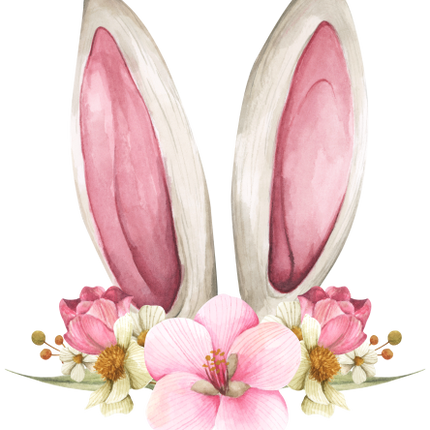 (154-05-F) Bunny Ears Flowers