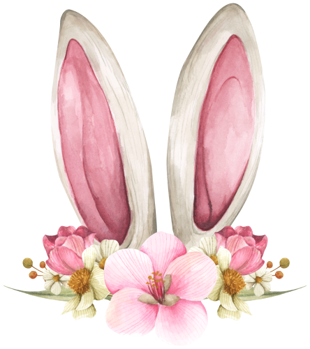 (s154-5-F) Bunny Ears Flowers