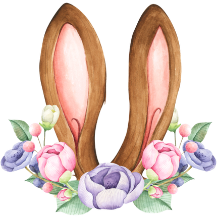 (154-05-G) Bunny Ears Flowers