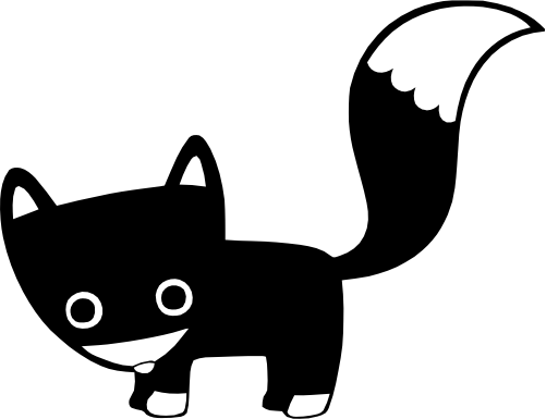 (s015-1U) Fox Silhouette