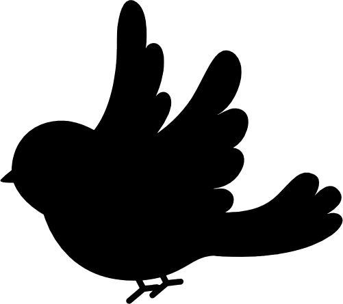 (s015-1E) Bird Silhouette