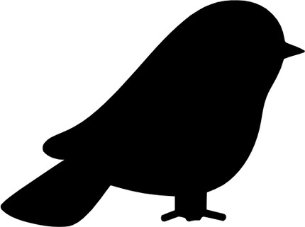 (s015-1F) Bird Silhouette