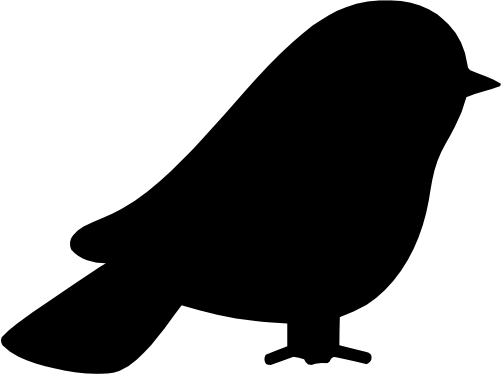 (s015-1F) Bird Silhouette
