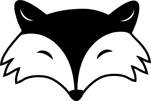 (s161-F) Cute Fox Face