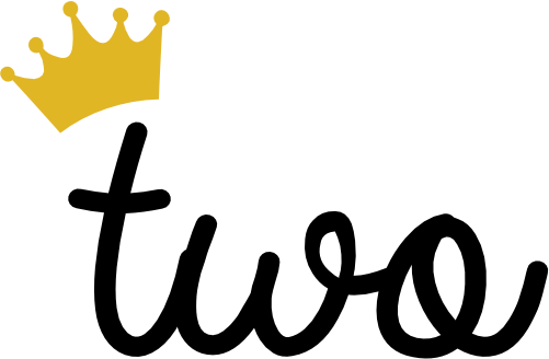 (165-I) Two Script Number with Crown