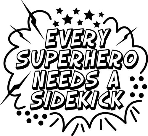 (412-03-A) Every Superhero Needs a Sidekick