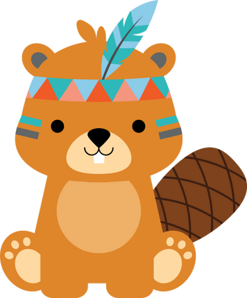 (s169-01-2B) Tribal Beaver