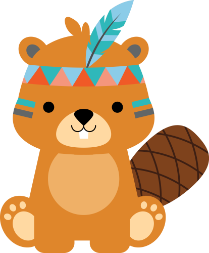 (s169-01-2B) Tribal Beaver
