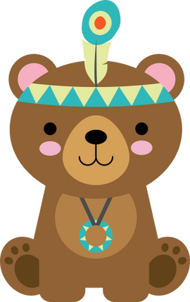 (s169-01-1S) Tribal Bear
