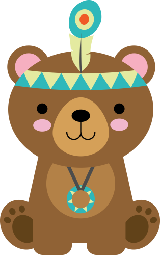 (s169-01-1S) Tribal Bear