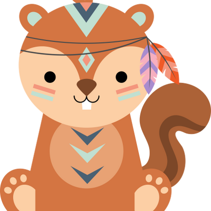 (s169-01-1X) Tribal Chipmunk