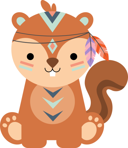 (s169-01-1X) Tribal Chipmunk