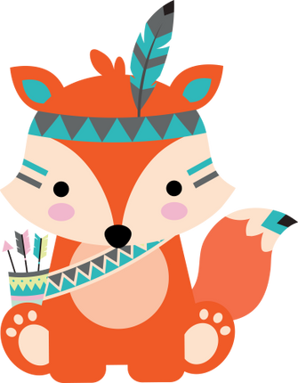 (s169-01-1Y) Tribal Fox