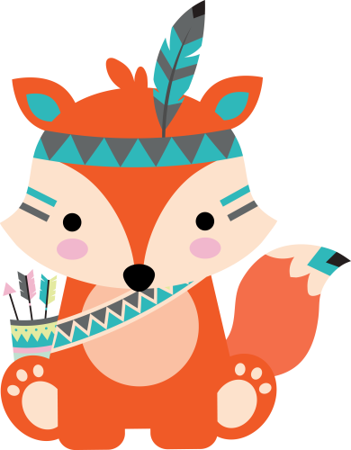 (s169-01-1Y) Tribal Fox