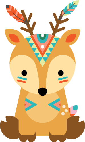 (s169-01-1Z) Tribal Deer