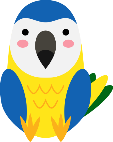 (s169-10-1P) Macaw