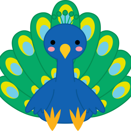 (s169-10-1V) Peacock
