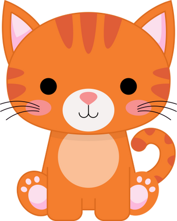 (s169-11-1M) Orange Cat
