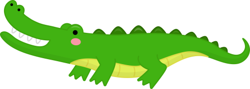(s169-02-1Q) Alligator Crocodile