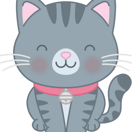(s169-4-1L) Gray Cat