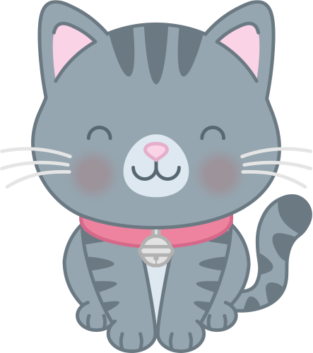 (s169-4-1L) Gray Cat
