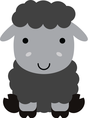 (s169-07-1B) Black Sheep