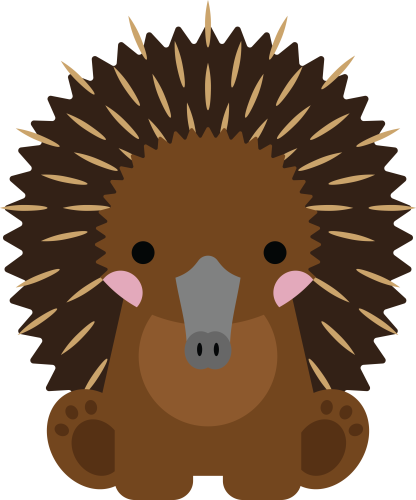 (s169-08-1F) Echidna