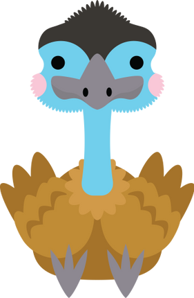 (s169-08-1H) Emu