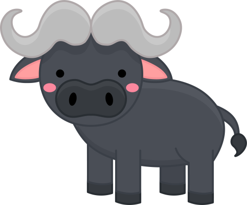(s169-09-2B) Water Buffalo