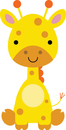 (s169-09-1E) Baby Giraffe