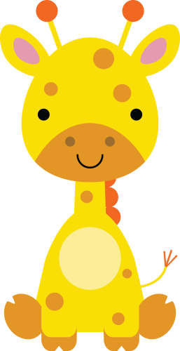 (s169-09-1E) Baby Giraffe