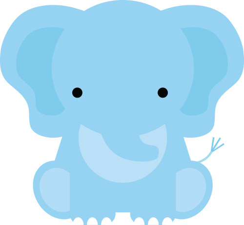 (s169-09-1H) Baby Elephant