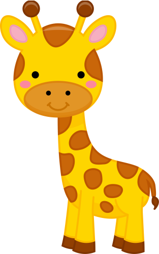(s169-09-1W) Baby Giraffe