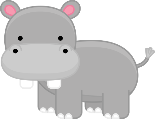(s169-09-1Y) Baby Hippo
