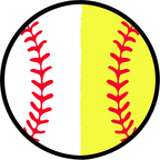 (s177-4) Full Color Split Baseball Softball