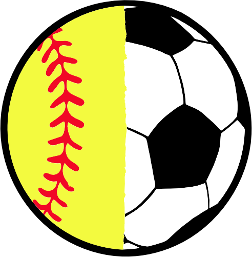 (s177-4) Full Color Split Baseball Softball Soccer