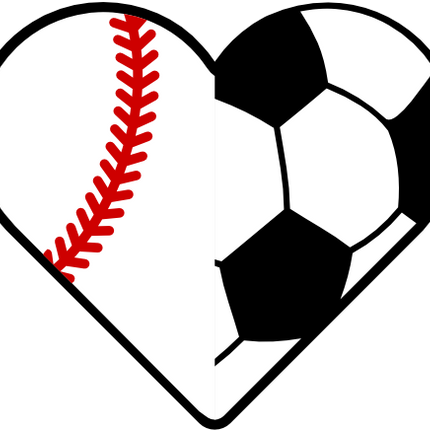 (s177-4) Full Color Split Ball Baseball Softball
