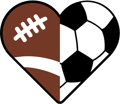 (s177-5-2A) Full Color Split Ball Football Soccer