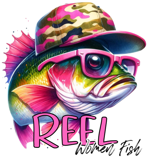 (s184-3-G) Reel Women Fish Bass