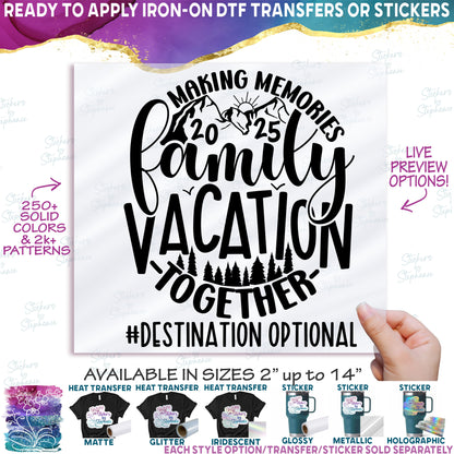 (s185-C) Family Vacation Making Memories Together Mountains